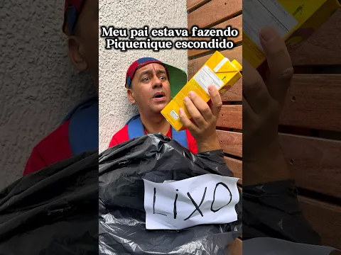 Meu pai estava fazendo piquenique escondido #crianças #infantil #fyp