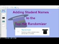 Smart Notebook-How to Add Student Names to the Smart Lab Randomizer