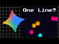 Ai Made This Game With Just ONE Line of Code