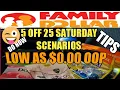 FAMILY DOLLAR 5 25 SCENARIOS 2020 LOW AS 0 00 LOTS OF TIPS DO NOW WALK THRU