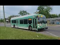 Westbound DDOT bus 2014 XD40 NFI 2020 on Route 27 Joy to Redford Plaza horn salute