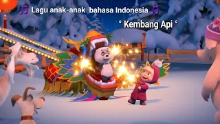 kembang api lagu anak anak bahasa indonesia tahun baru 2023 masha and the bear