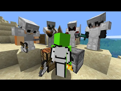 Video Thumbnail: Minecraft Speedrunner VS 4 Hunters REVIVAL