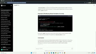 Python global variable scope confusion