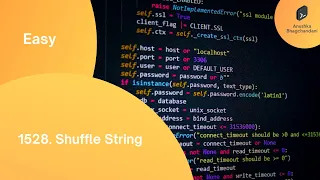 1528 Shuffle String leetcode String Easy Java