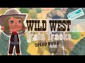 Lets Play Animal Crossing SPEED BUILD Building Wild West Train Tracks ACNH