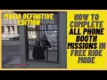 Mafia Definitive Edition 2020 - How to complete all phone booth missions in Free Ride Mode