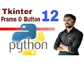 Python GUI with Tkinter Frame Button in hindi