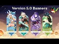 UNEXPECTED CHANGES VERSION 5 0 BANNERS HAVE CHANGED Kazuha Raiden Shogun - Genshin Impact