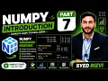 NumPy Introduction Part 7 Advanced Indexing in NumPy Integer Boolean Fancy Indexing