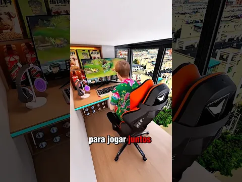 Gael transformou pouco mais de 1 metro quadrado em um quarto secreto completo! #shorts #projeto