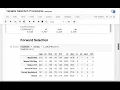 Stepwise Regression in R - Combining Forward and Backward Selection
