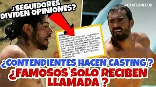 CONTENDIENTES hacen CASTING FAMOSOS solo reciben llamada JUEVES 9 de mayo CAP 93 EXATLON ESTADOS