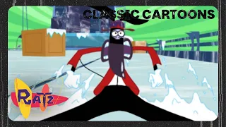Sliding and riding | Ratz | Classic Xilam Cartoon