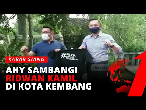 Pertemuan Ridwan Kamil dan AHY, Dua Tokoh Tampil Khas Anak Muda