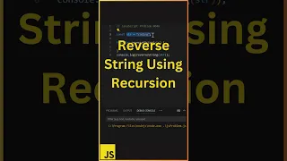 String Reversal With Recursion