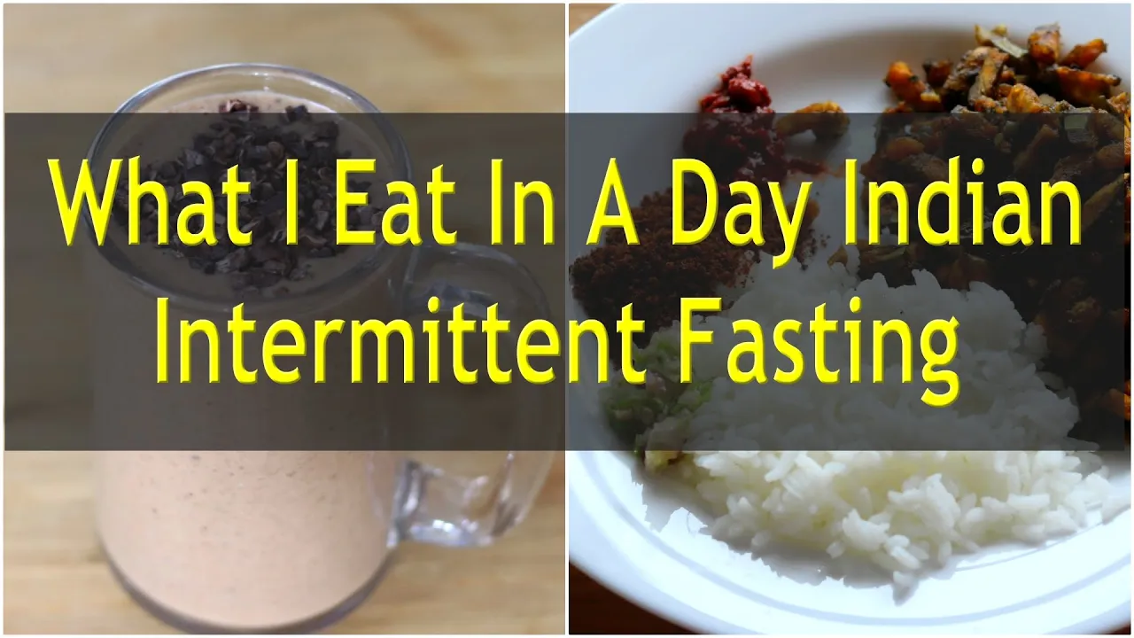 What I Eat In A Day Indian - Intermittent Fasting - Healthy Meal Ideas For Weight Loss