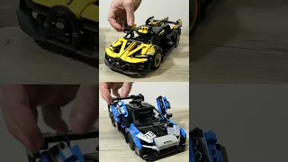 LEGO 42151 vs LEGO 42123 | LEGO Comparison | 42151 Bugatti Bolide | 42123 McLaren Senna GTR Compare
