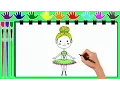 Coloring Pages A BALLET DANCER Drawing Pages To Color For Kids by KASIMA