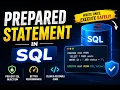 SQL Prepared Statements codewithwds