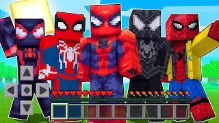  novo addon do aranhaverso no minecraft pe p3dru 