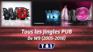 tous les jingles pub de w9 2005 2018 