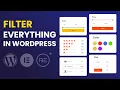 Filter Everything in Elementor - Products Custom Post types Taxonomies Metafields