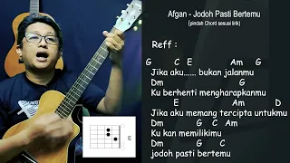 Download Jodoh Pasti Bertemu - Afgan Chord Gampang dan Lirik Lagu MP3