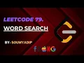 Word Search - Leetcode 79 Leetcode Medium String Matrix DFS Backtracking