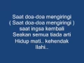 Batu Nisan Tangisan Kematian Lirik