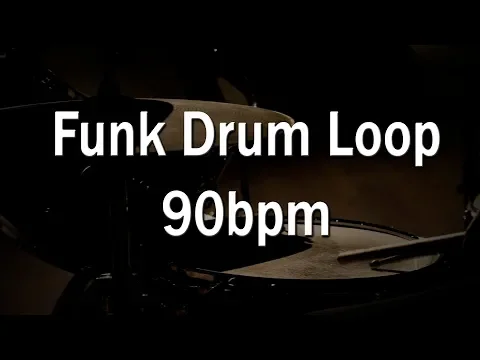 Download MP3 Funk Drum Loop for practicing - 90bpm