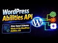 How Input Schema Works in the WordPress Abilities API