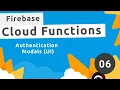 Firebase Functions Tutorial - Auth Modal Templates