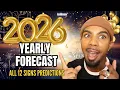 2026 Yearly Astrology Forecast - All 12 Signs Predictions