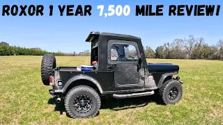 Mahindra Roxor 1 Year 7500 Mile Review!