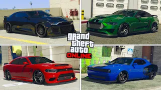 BEST Modern Muscle Cars in GTA Online