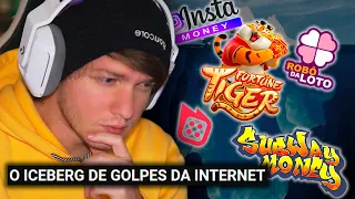 Vendo o iceberg de golpes da internet