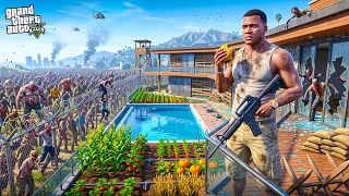 Franklin Trying To Survive Zombie Apocalypse in GTA5 Telugu