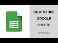 Google Sheets Modifying Cells