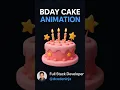 Wish Happy Birt ay Like a Coder Animated HTML Surprise Website