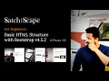 Basic HTML Tutorial with Bootstrap v4 5 2 HTML5 CSS3 for Beginners Phase05