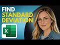 How To find standard deviation in modern Excel Easy Tutorial