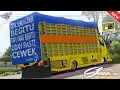 SULAWESI STYLE❕SHARE 2 MOD BUSSID TRUCK CANTER HD-X MUATAN \u0026 SUSPENSI REAL TERBARU 2024