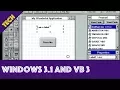Showing Windows 3 1 and Visual Basic 3