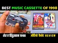 Lagu Music Hits of 1998 || Sher E Hindustan 1998 Audio Cassette Review || Music Anand Milind | 90s Hits