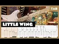Download Lagu Jimi Hendrix - Little Wing - Guitar Tab | Lesson | Cover | Tutorial