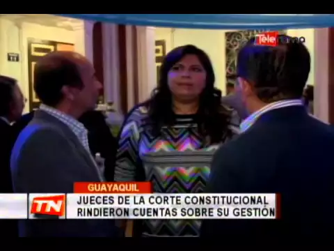 Jueces de la corte constitucional rindieron cuentas sobre su gestión