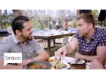 Going Off The Menu Lance Bass and Graham Elliot Eat Hot Crickets Season 2 Episode 2 Bravo