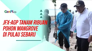 JFX-Artha Graha Peduli Tanam Mangrove dan Lepasliarkan Satwa di Pulau Sebaru