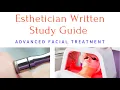 Esthetician Written Study Guide Advance Treatments